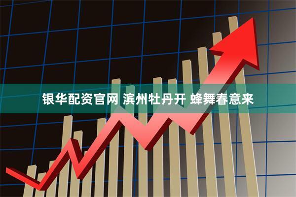 银华配资官网 滨州牡丹开 蜂舞春意来